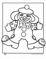 Clown Coloring Pages Printable Print Colouring Gangster Printer Send Button Clowns Special Use Only Template Comments Coloringtop sketch template