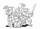 Turtles Turtle Nickelodeon Daring sketch template