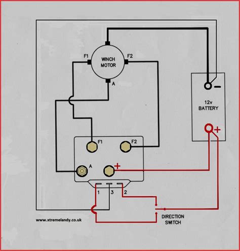 warn  winch wiring diagram diagram circuit diagram winch solenoid