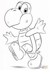 Koopa Troopa Supercoloring Coloringpagesonly Drawinghowtodraw sketch template