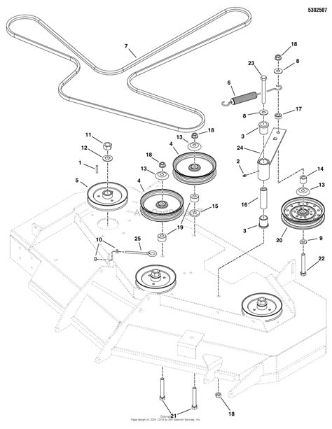 simplicity  massey ferguson    mower parts diagram   mower deck