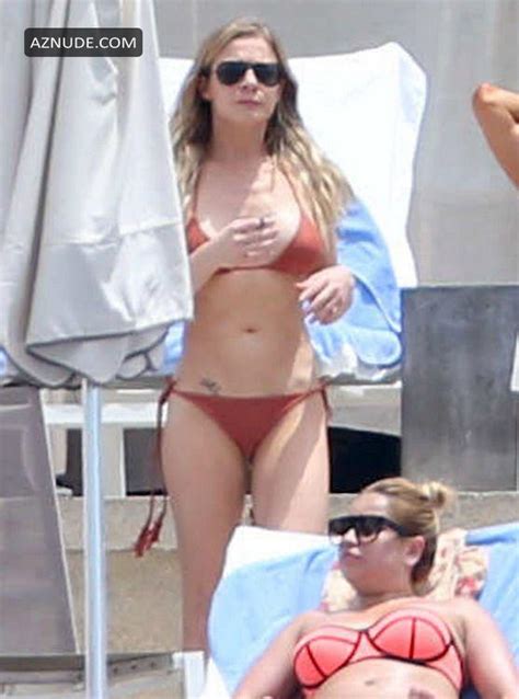 Leann Rimes In A Red Bikini At Pool In Cabo San Lucas 22 04 2016 Aznude