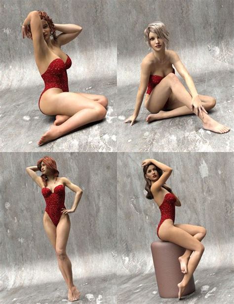 the spirit of 45 pinup poses for genesis 3 female s