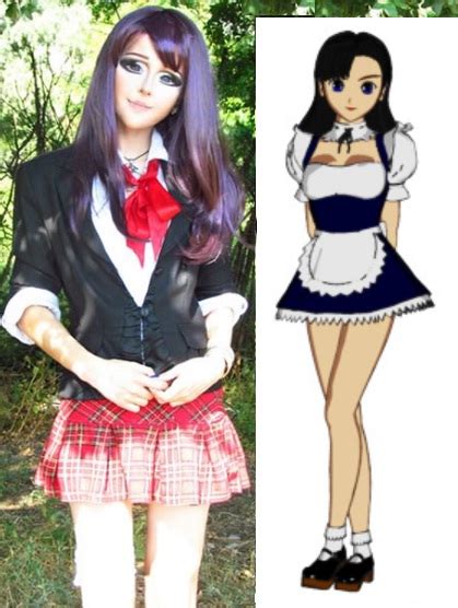 foto anastasiya shpagina fukkacumi gadis mirip tokoh kartun anime jepang usilabieess