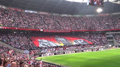 ajax willem ii    mei  opkomstdoek  side youtube