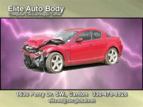 elite auto body commercial youtube