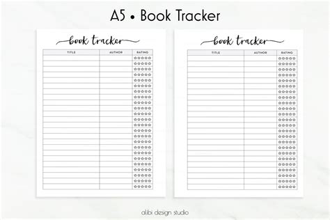 template book tracker printable printable word searches