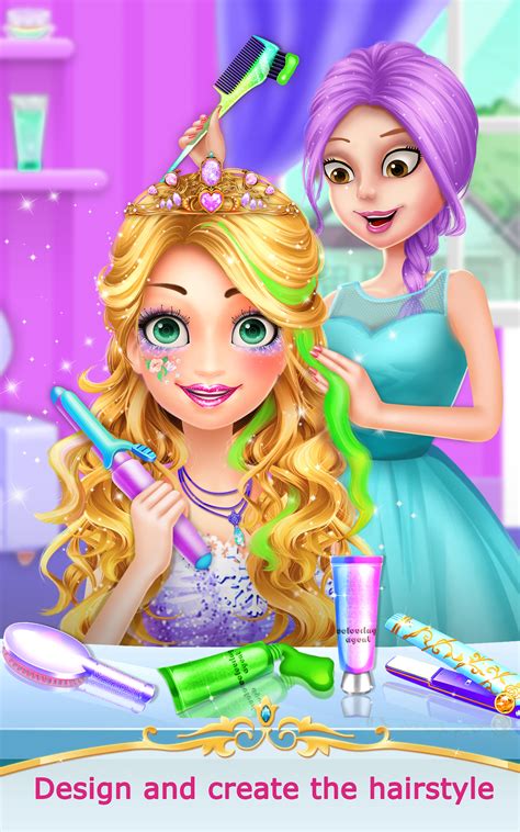 amazoncom princess salon  girl games apps games