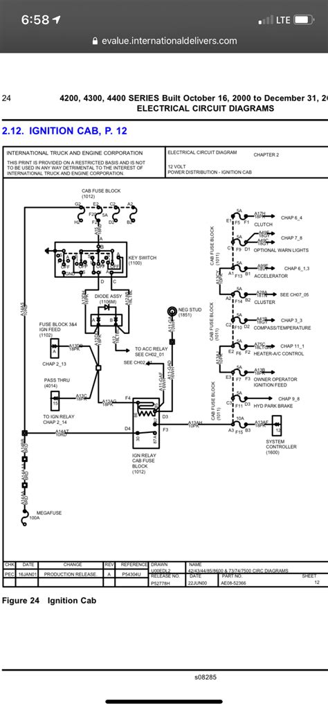 international  wiring schematic