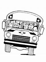 Autobus Mezzi Trasporto Stampare Disegnidacolorare Meglio Seguito sketch template