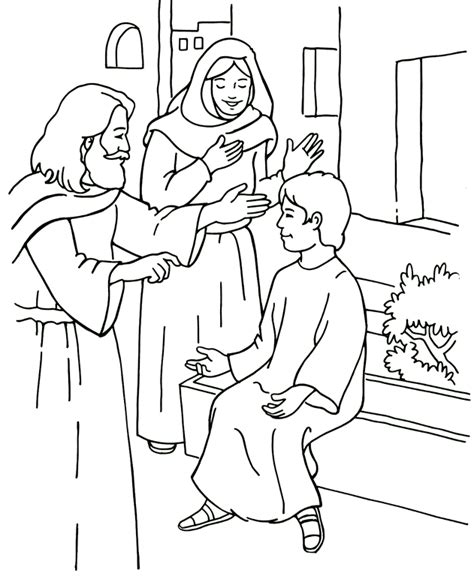 jesus   boy coloring pages coloring home