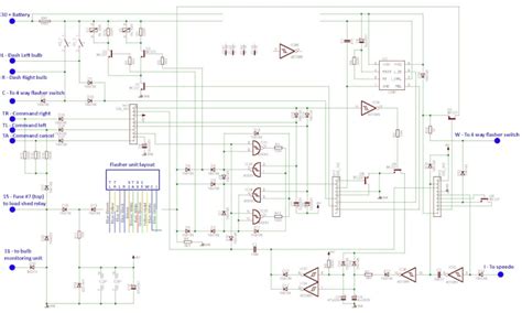 flasher relay circuit wiring diagram