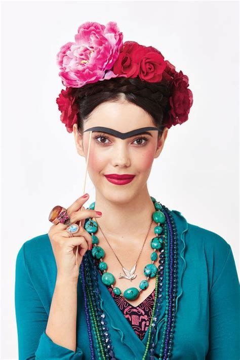 Pin Su Diy Frida Kahlo Costume Ideas
