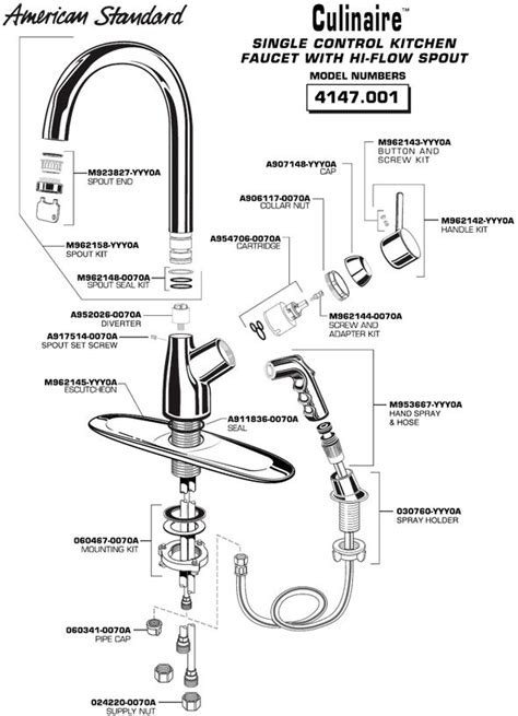 glacier bay faucet repair manual