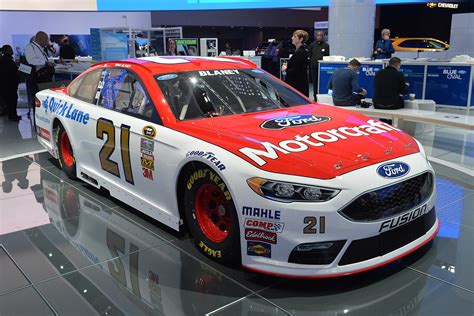 detroit auto show  nascar ford model