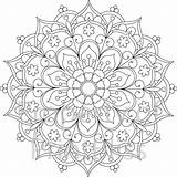 Mandala Coloring Pages Printable Flower Colouring Mandalas Drawing Adult Print Adults Etsy Patterns Abstract Book Books Kids Color Sheets Pattern sketch template