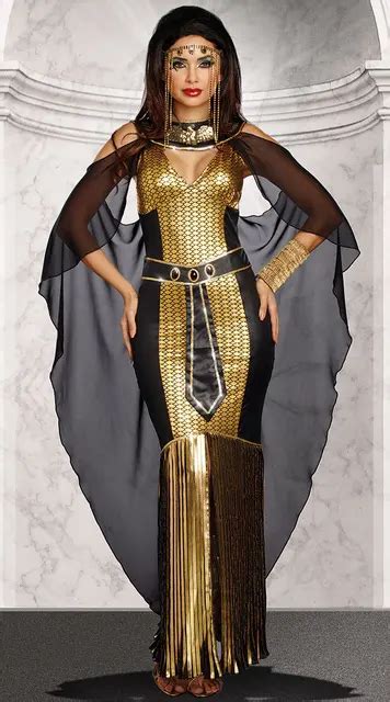 ancient egypt cleopatra costume halloween women sexy bodycon cleopatra