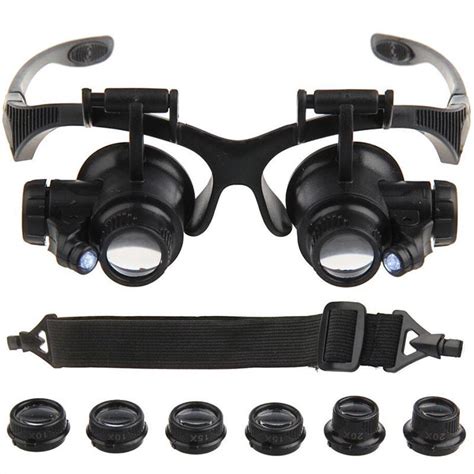 sex 1 set 20x eyewear magnifier magnifying eye glass loupe
