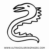 Drachen Schlange sketch template