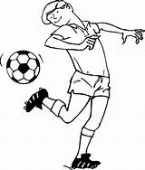 Soccer Coloring Pages Print Printable Kids sketch template