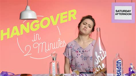 watch this is your hangover in 2 minutes glamour in 2 minutes glamour