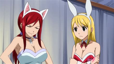 Image Erza And Lucy Cosplay Fairy Tail Ova 3  Animevice Wiki