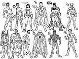 Coloring Superhero Pages Super Hero Marvel Superheroes Heroes Print Printable Justice League Color Kids Villains Avengers Batman Sheets Drawing Colorings sketch template