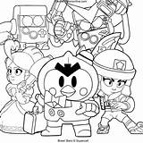 Brawl Stars Coloring Drawing Pages Print Da Colorare Disegni Mr Supercell Copyright sketch template