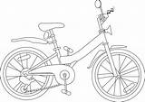 Fahrrad Malvorlage Malen Transportmittel Malvorlagen Einfach sketch template