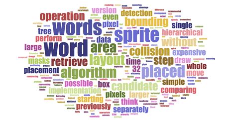 word collage template