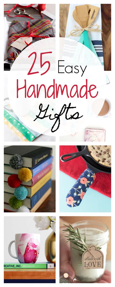 quick  easy homemade gift ideas crazy  projects