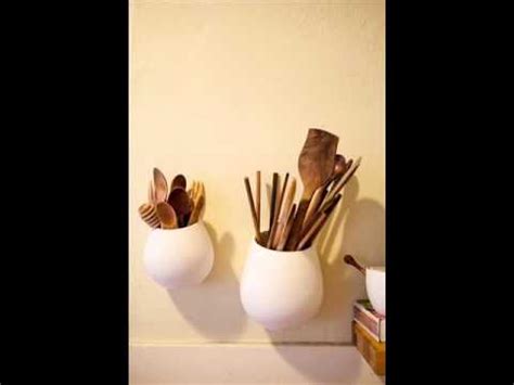 storing kitchen utensils youtube