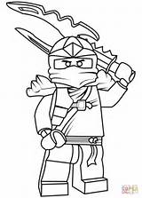 Coloring Ninjago Jay Lego Pages Zx Supercoloring Printable sketch template