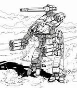 Marauder Battletech Coloring Mechwarrior Battle War Deviantart Classic Mechs Sarna Fiction Science Catalyst Machine Cw Lore Guard Deck Drop Novels sketch template