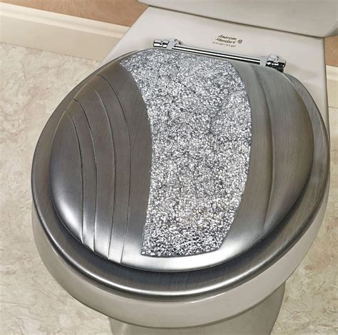 glittershiny toilet seat range glitzy sparkle resin bathroom soft
