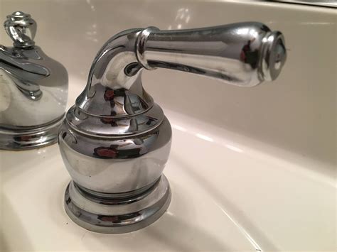 leak leaky bathroom faucet  find screw  handle home