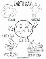 Earth Coloring Printables Kids Worksheets Projects Preschool Activities Pages Save Crafts April Fun Sunshinewhispers Choose Board Celebrating sketch template