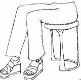 Sitzen Frauenbeine Malvorlage Herunterladen Dieses Malvorlagen Ausmalbild sketch template