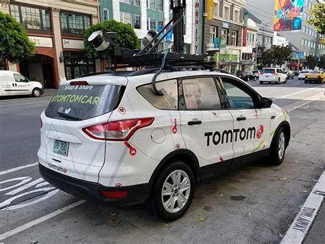 tomtom highlights autonomous vehicle push gps world