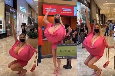 Woman With The Biggest B00bs In The World Causes Commotion On The