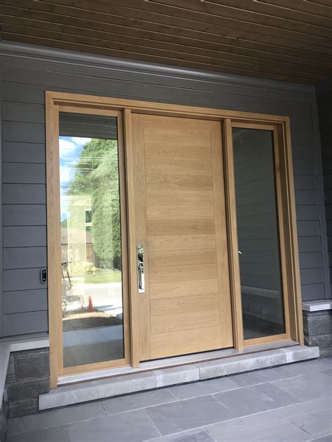 white oak front doors solid wood doors exterior solid oak doors wood