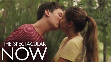 The Spectacular Now First Kiss Official Movie Clip Hd