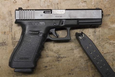 Glock Model 21 45 Acp Police Trades With 2 Magazines Gen 3