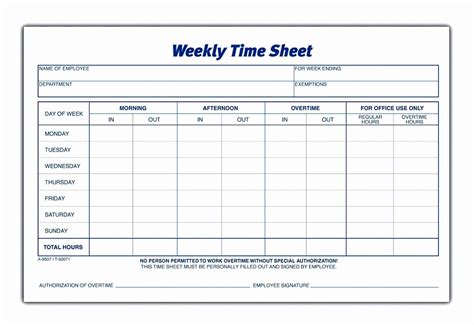 time card heet  timesheet templates  excel  word pertaining