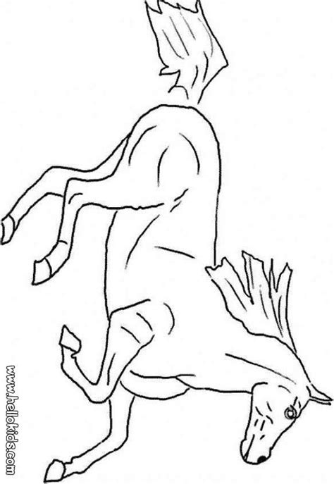 horse coloring pages galloping wild horse