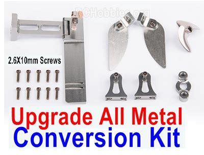 udi arrow udi upgrade  metal conversion kit  udi arrow rc boat  kit   packge