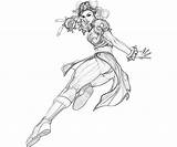 Chun Li Marvel Capcom Vs Abilities Yumiko Fujiwara Coloring Pages sketch template