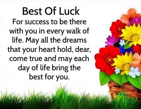 45 Good Luck Messages Wishesgreeting