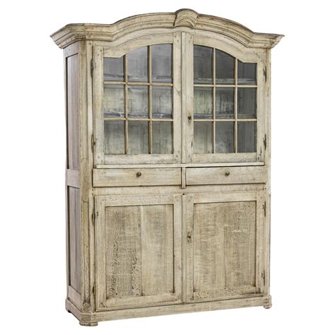 an 1820s french bleached oak display cabinet this cabinet offers a