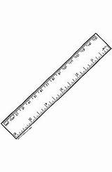 Ruler English sketch template